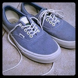Vans Jean Chambray Sneakers Men 6.5 Womens 8